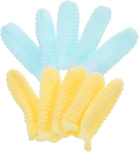 10Pcs Dog Finger Toothbrush Gentle and Tooth Care for Small Dogs and Cats Easy to Use Design for Reducing Plaque and Gum Issues