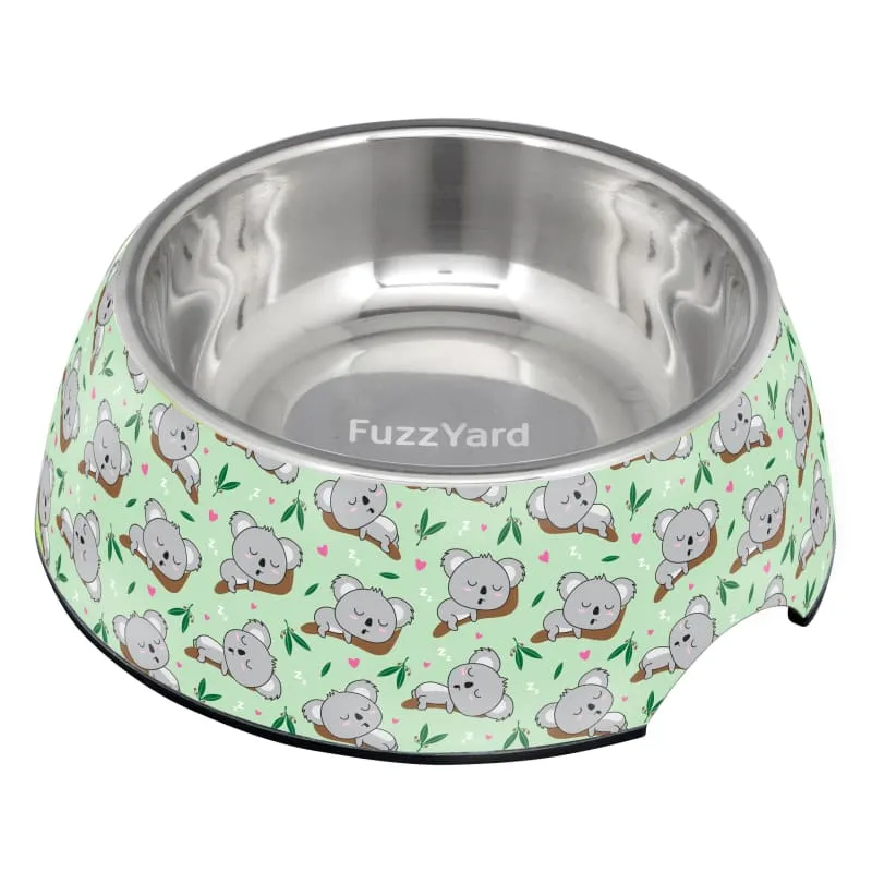 [15% OFF] Fuzzyard Dreamtime Koalas Easy Feeder Dog Bowl (3 Sizes)