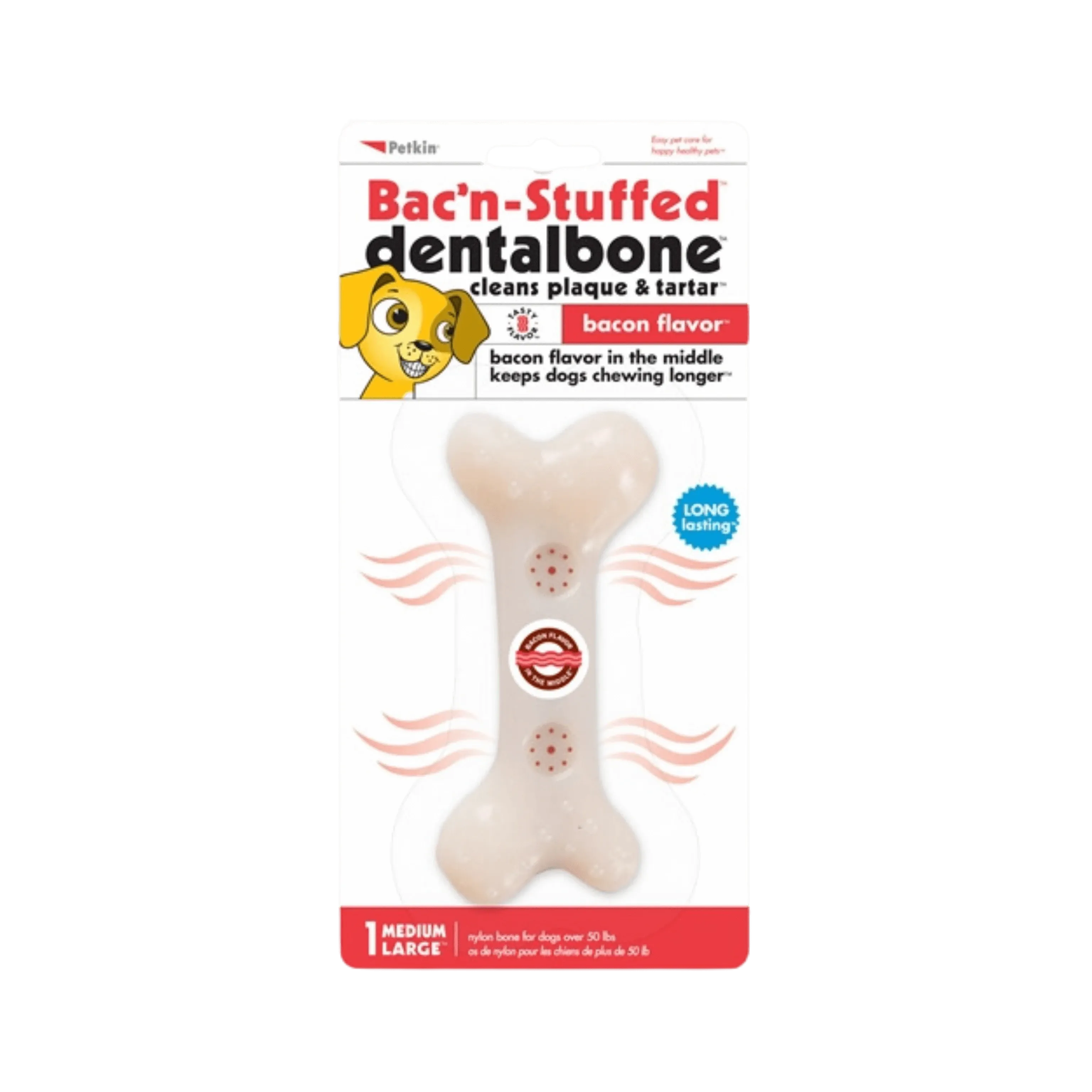 BAC N STUFFED DENTAL BONE (L)
