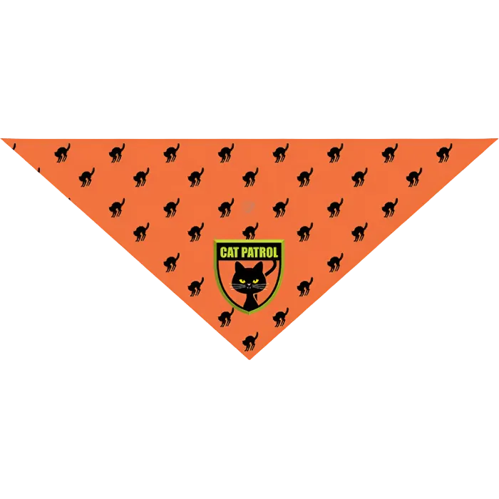 Cat Patrol Dog Bandana by Dog Fashion Living