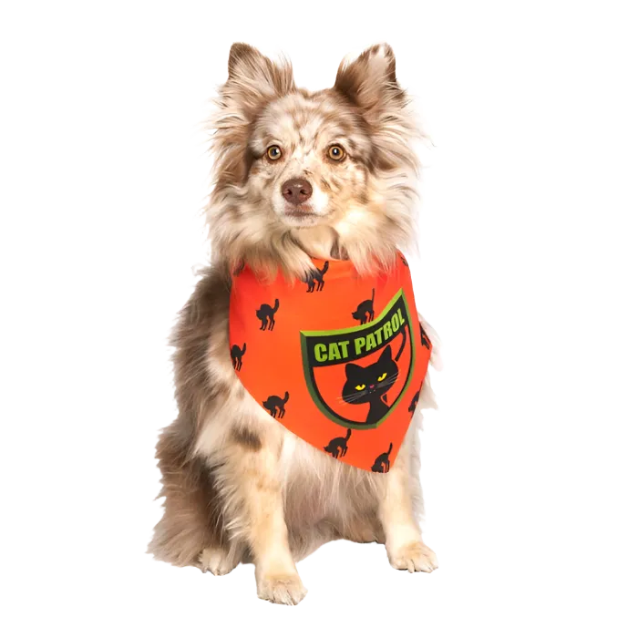 Cat Patrol Dog Bandana by Dog Fashion Living