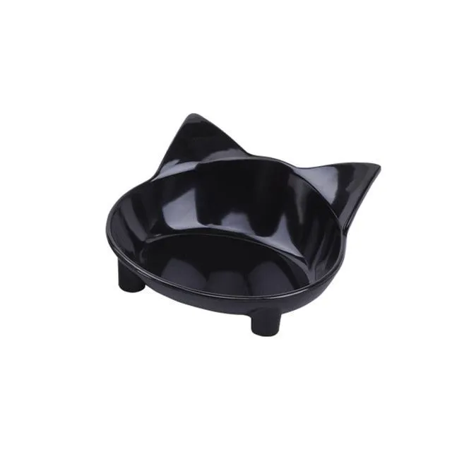 Cat-ShapedPet Tableware Pet Bowl For Feeder