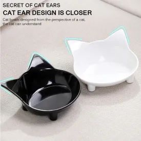 Cat-ShapedPet Tableware Pet Bowl For Feeder