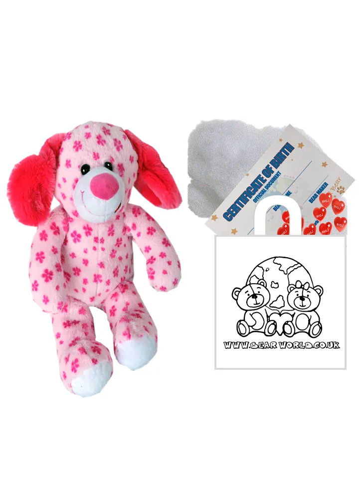 Daisy Pink Dog Bear Kit