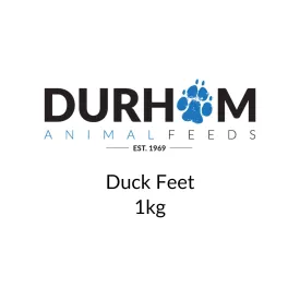 Durham Animal Feeds Frozen Duck Feet (1kg)