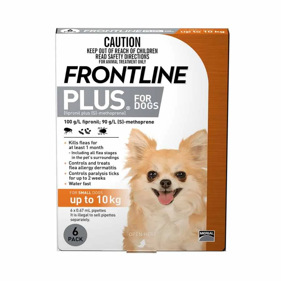 Frontline Plus Dog Small Orange