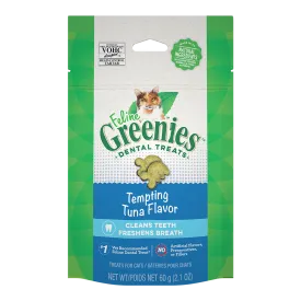 Greenies Cat Dental Treats - Tempting Tuna Flavor 2.1oz