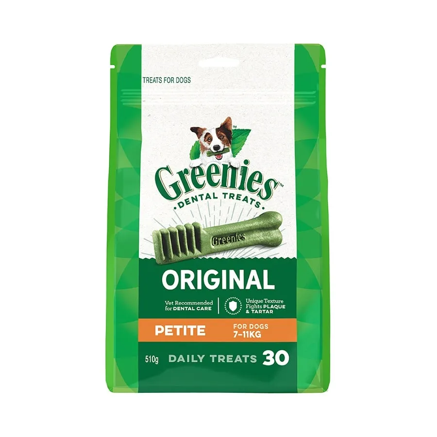 Greenies Dental Chews Treat Pack Petite