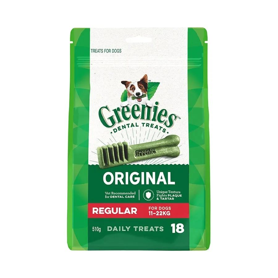 Greenies Dental Chews Treat Pack Regular
