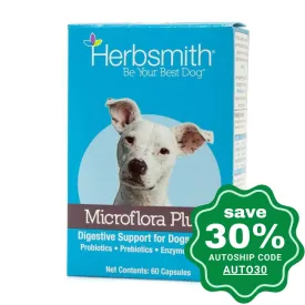 Herbsmith - Microflora Plus For Dogs Tablet - 60CT