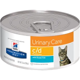 Hills Prescription Diet C/D Multicare Ocean Fish Wet Cat Food