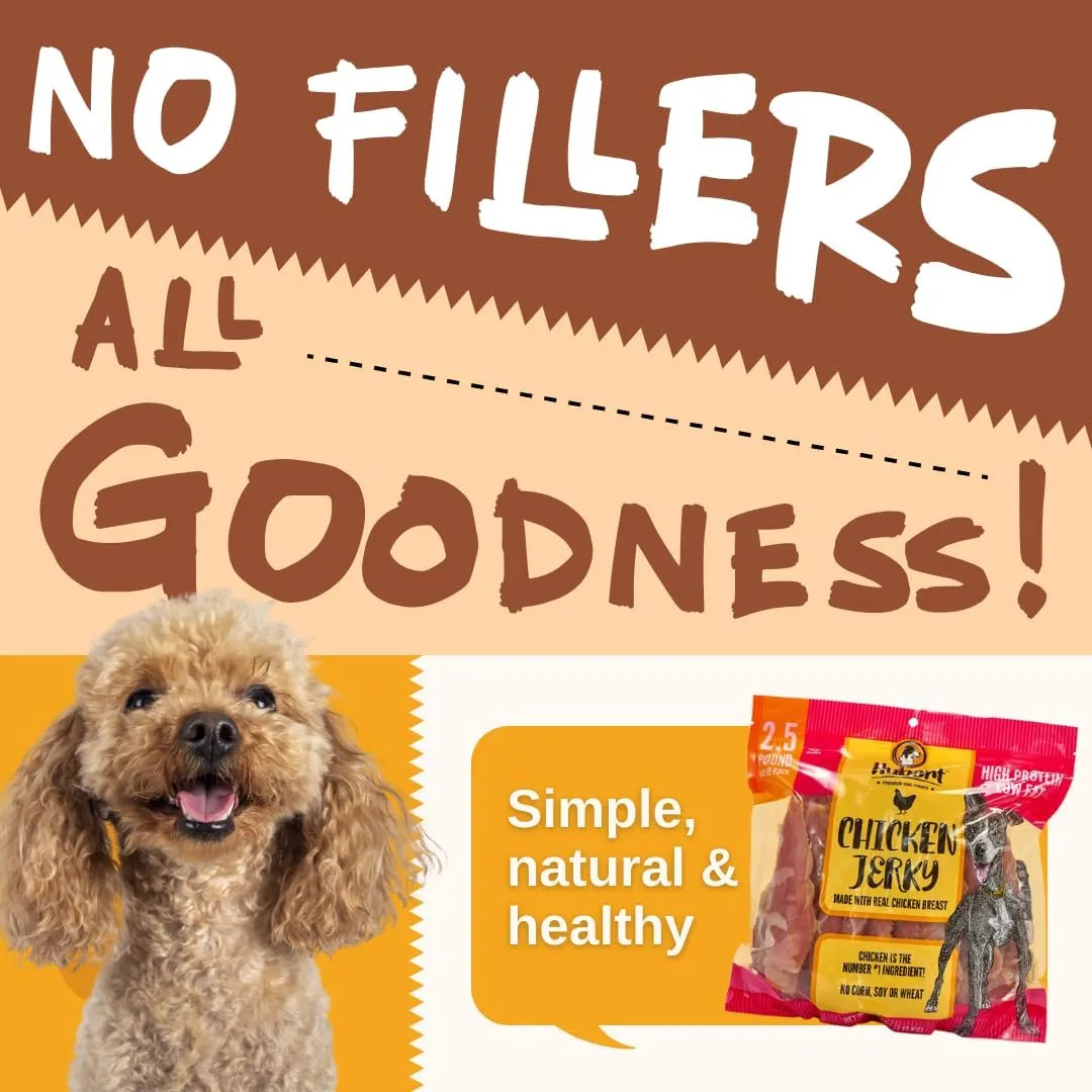 Hubert Pet Premium Salmon Skin Crisps - Single Ingredient Gourmet Dog Treats, 8 oz Resealable Bag