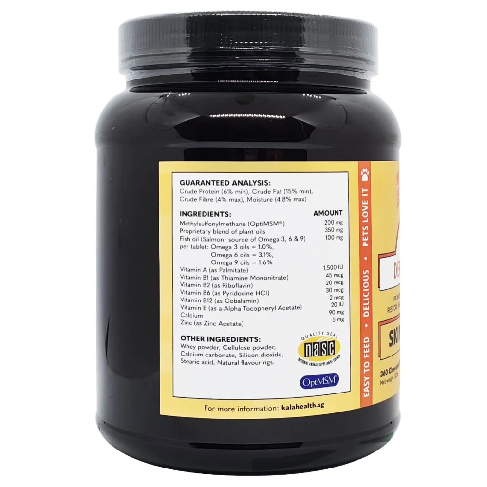 Kala Health Dermatrix For Dogs & Cats Healthy Skin & Shiny Coat