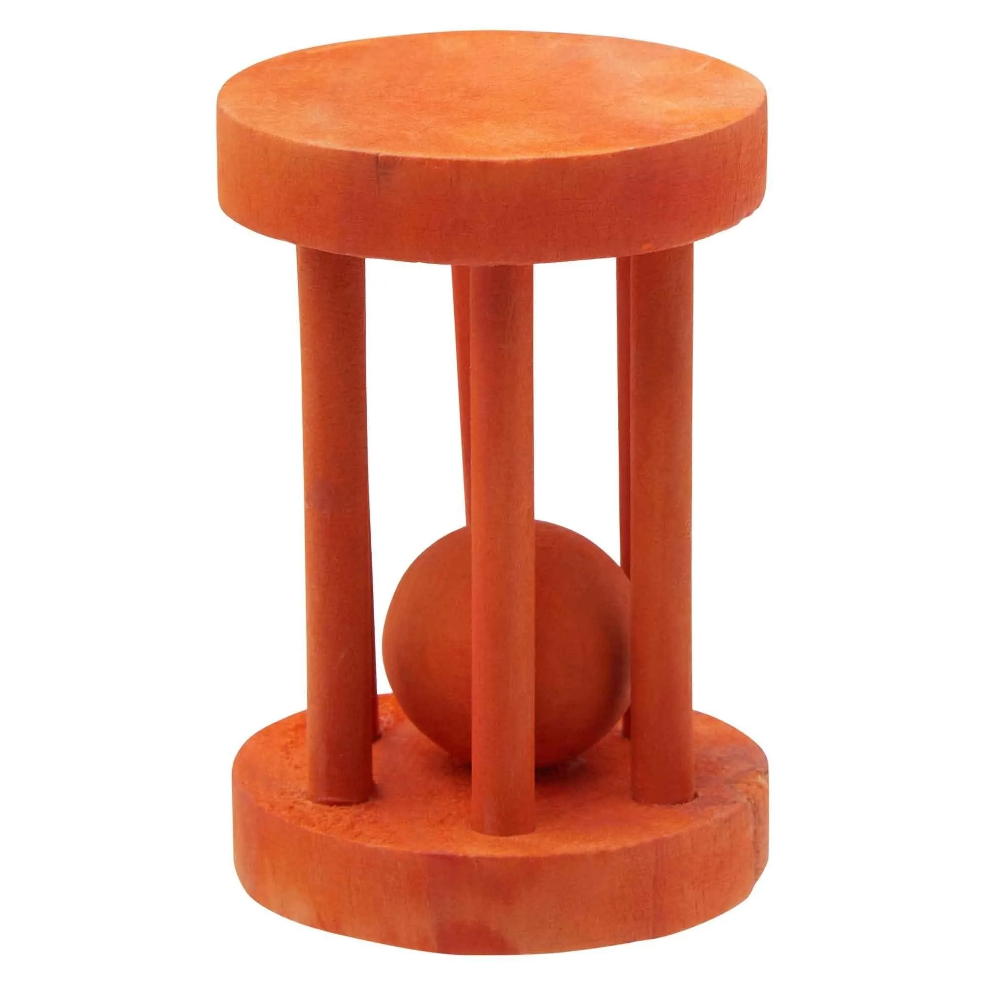 Lexi & Me Small Animal Wooden Chew Toy Rolling Barrel