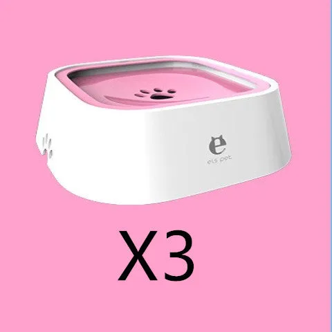 No-Spill Pet Water Bowl – Slow Feeder, Travel-Friendly, and Anti-Overflow Design