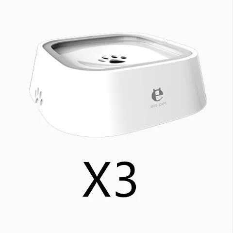 No-Spill Pet Water Bowl – Slow Feeder, Travel-Friendly, and Anti-Overflow Design