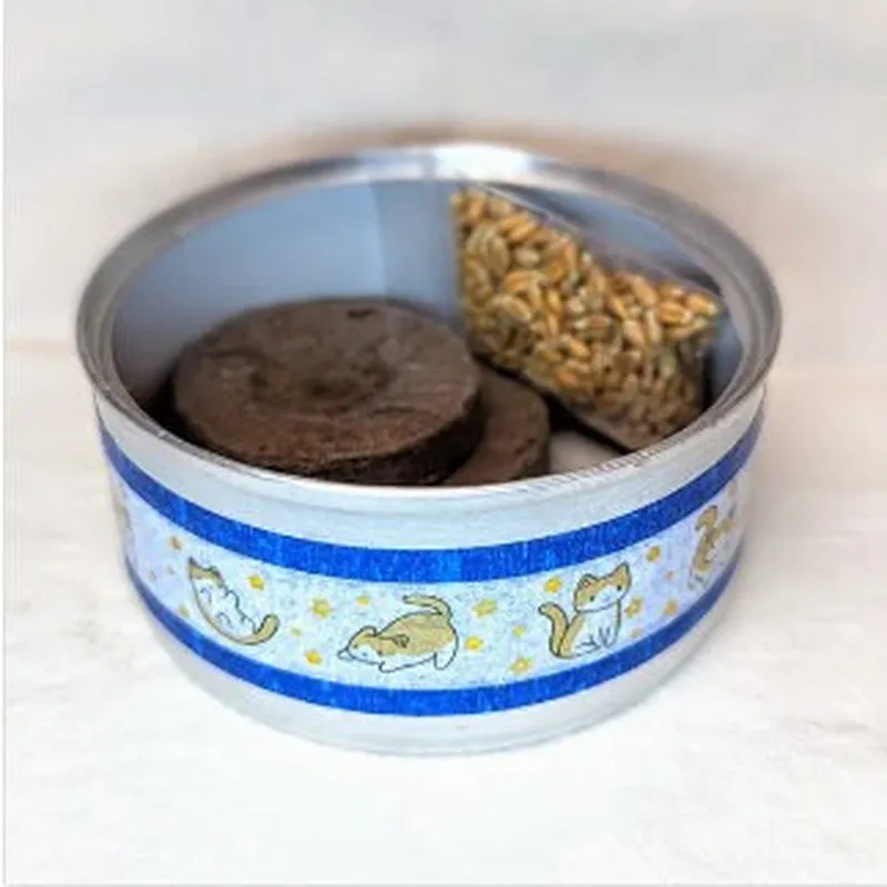 Organic Cat Grass Growing Kit | Healthy Treat | Pet Grass | Organic Wheatgrass - Blue Celestial Design