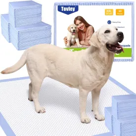 Pee Pads for Dogs Extra Large 36x36, 40 Count, Thick 6-Layer Super Absorbent XXL Puppy Pads, Leak-Proof Design Dog Pee Pads, Jumbo Disposable Training Pads for Dogs & Dog Pads