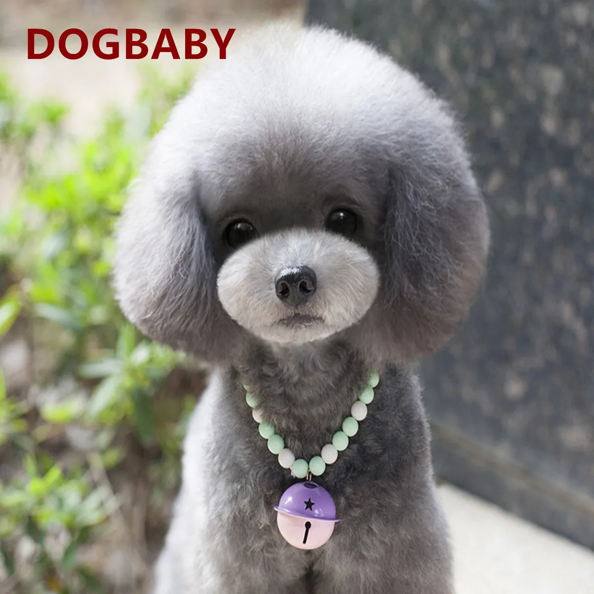 Pet collar bells bow tie cute pet supplies