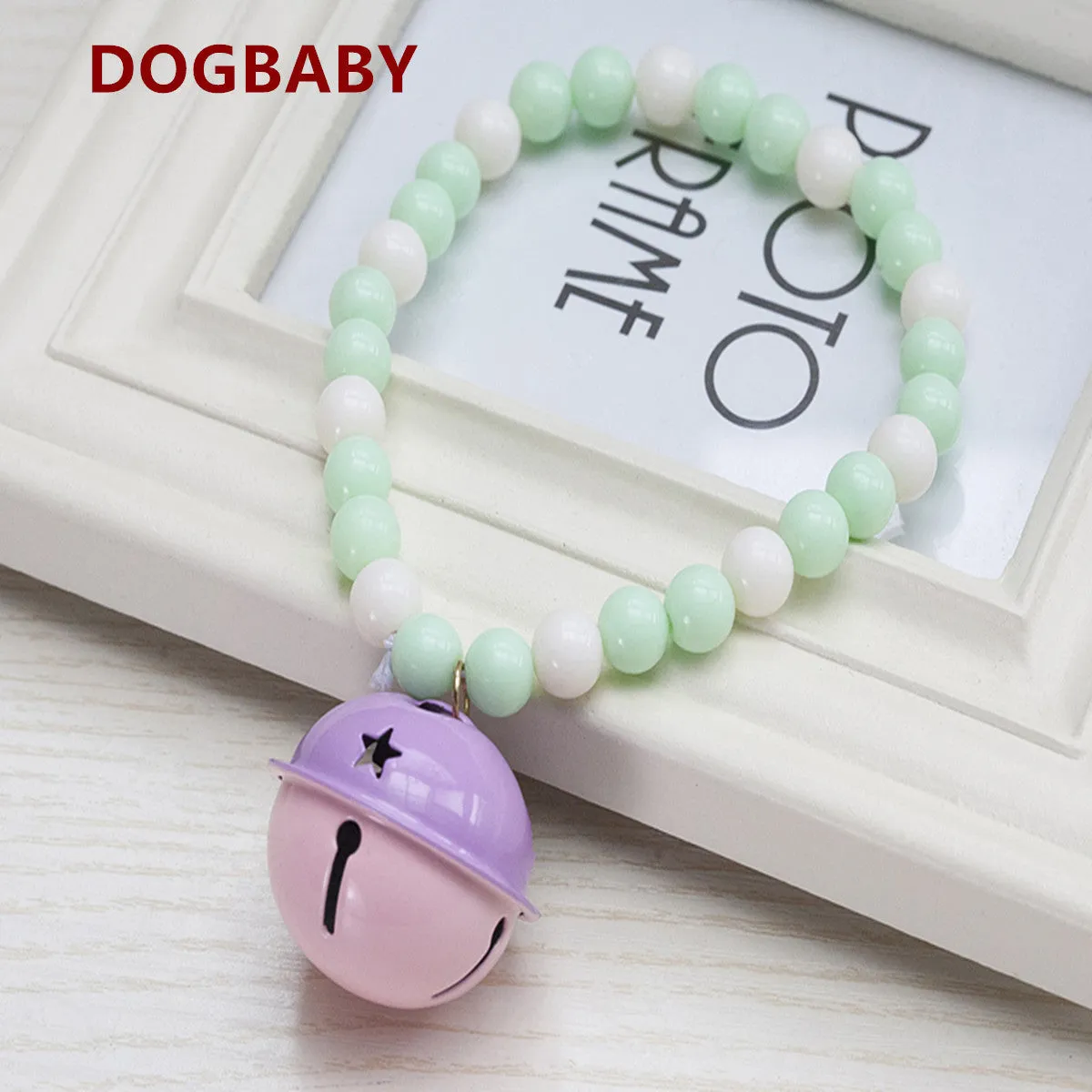 Pet collar bells bow tie cute pet supplies