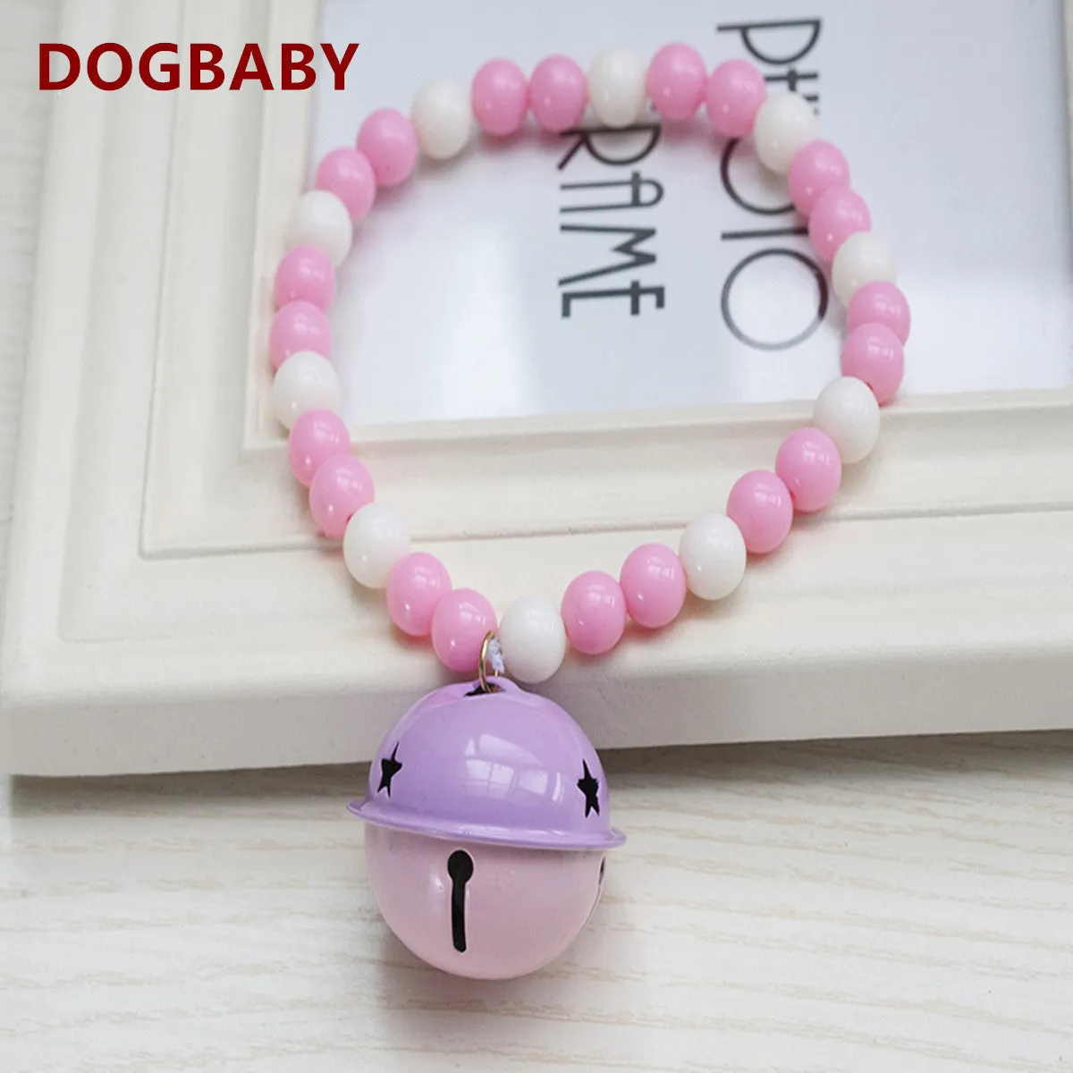 Pet collar bells bow tie cute pet supplies