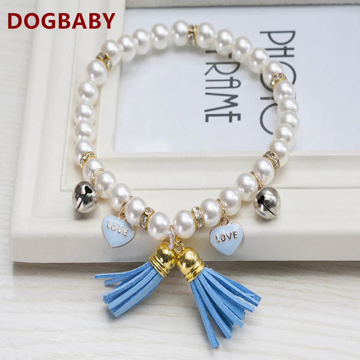 Pet collar bells bow tie cute pet supplies