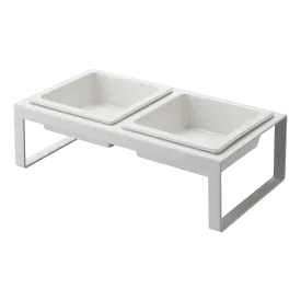 Pet Food Bowls with Stand