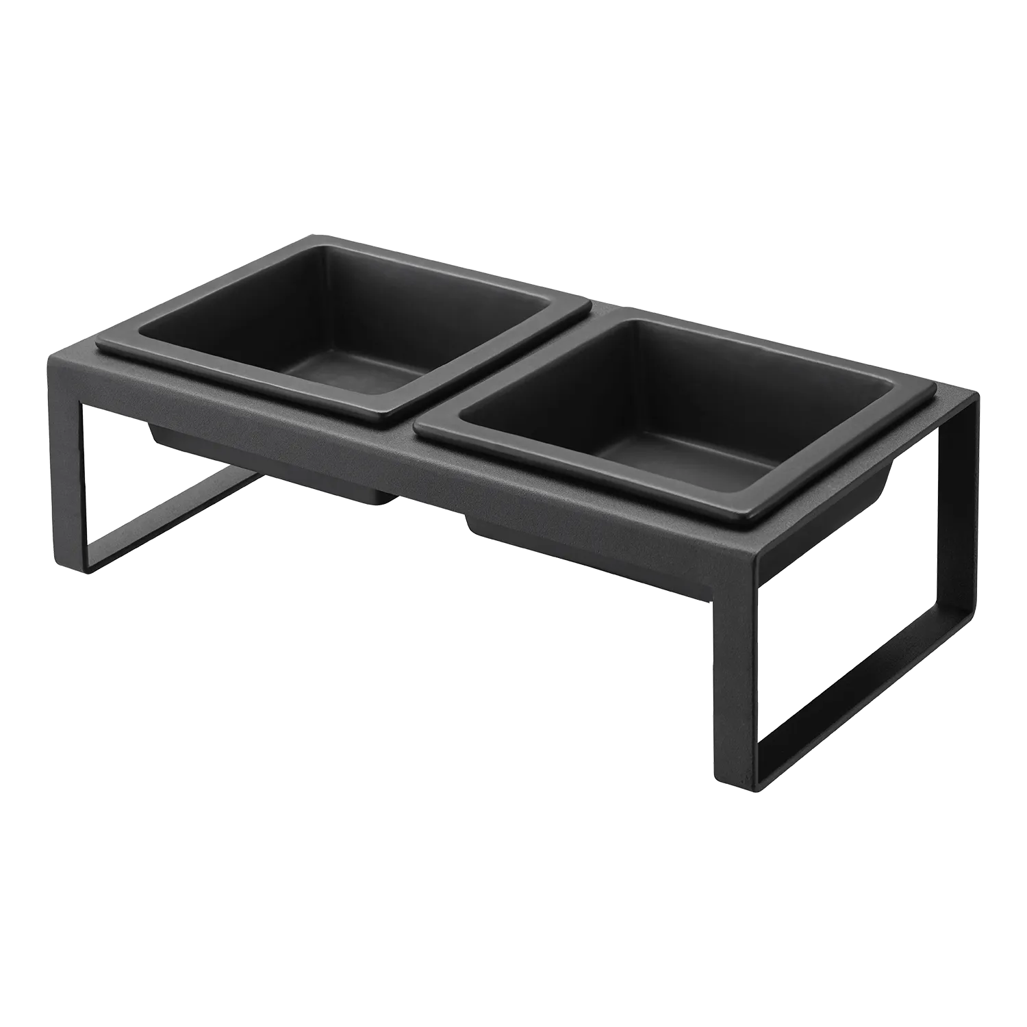 Pet Food Bowls with Stand