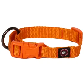 Pets Like Nylon Collar with Adjustable Clip Collar for Dogs (Orange)