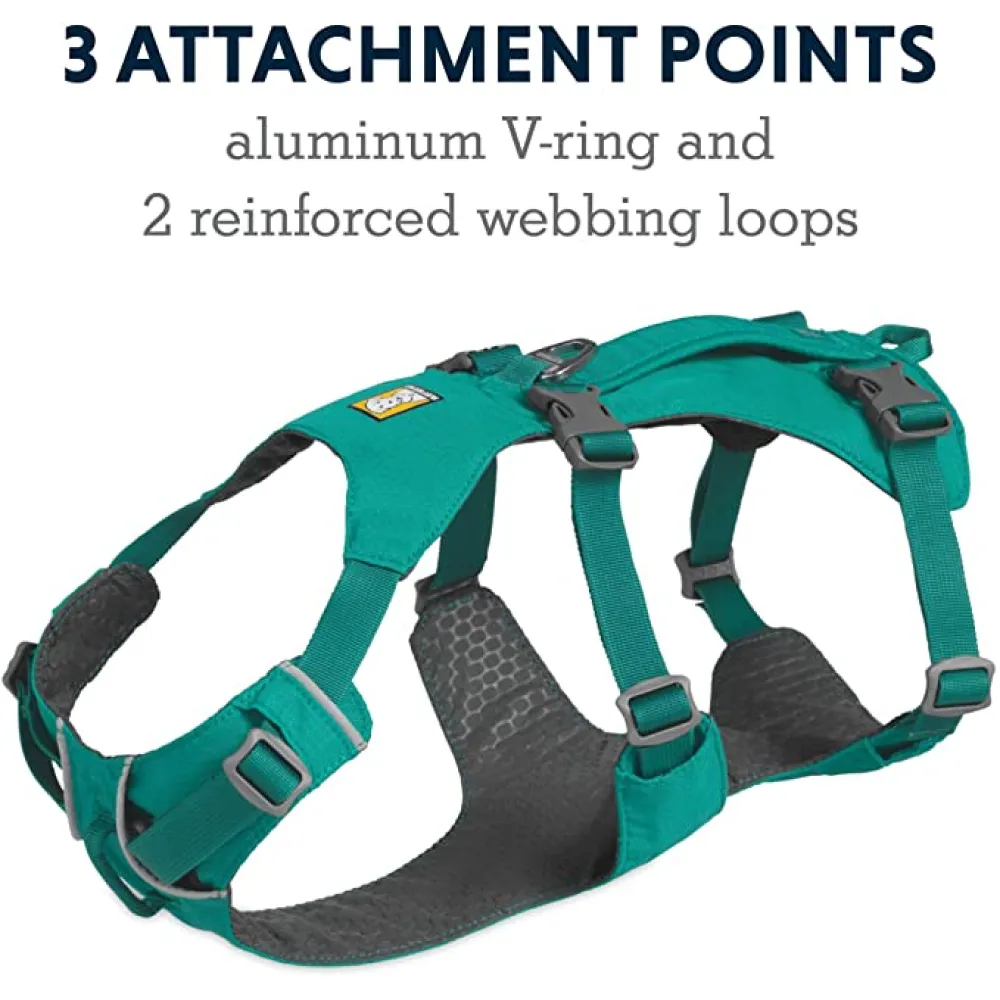 Ruffwear Flagline Harness for Dogs (Meltwater Teal)