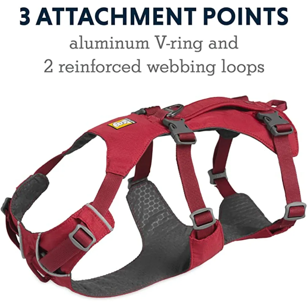 Ruffwear Flagline Harness for Dogs (Red Rock)