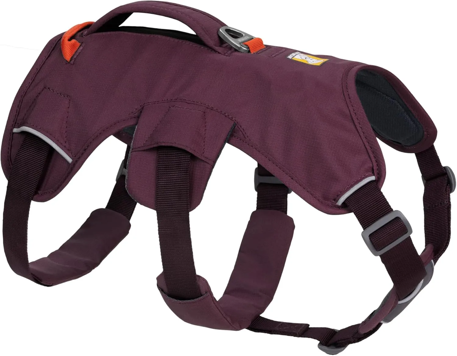 Ruffwear, Web Master, Multi-Use Support Dog Harness, Hiking and Trail Running, Service and Working, Everyday Wear, Purple Rain, X-Small