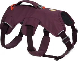 Ruffwear, Web Master, Multi-Use Support Dog Harness, Hiking and Trail Running, Service and Working, Everyday Wear, Purple Rain, X-Small