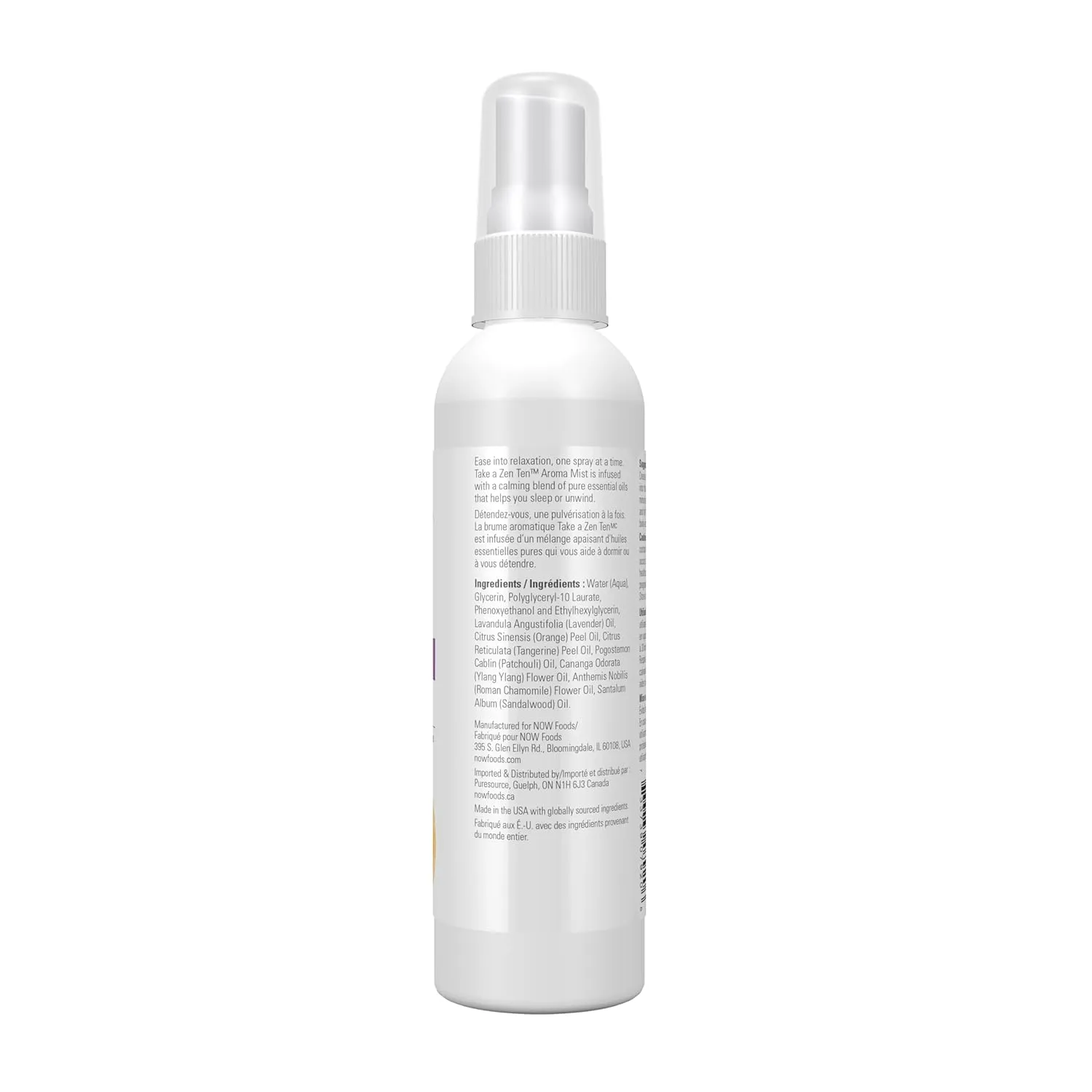 Take A Zen Ten Aroma Mist Featuring Relaxing Pure Essential Oils
