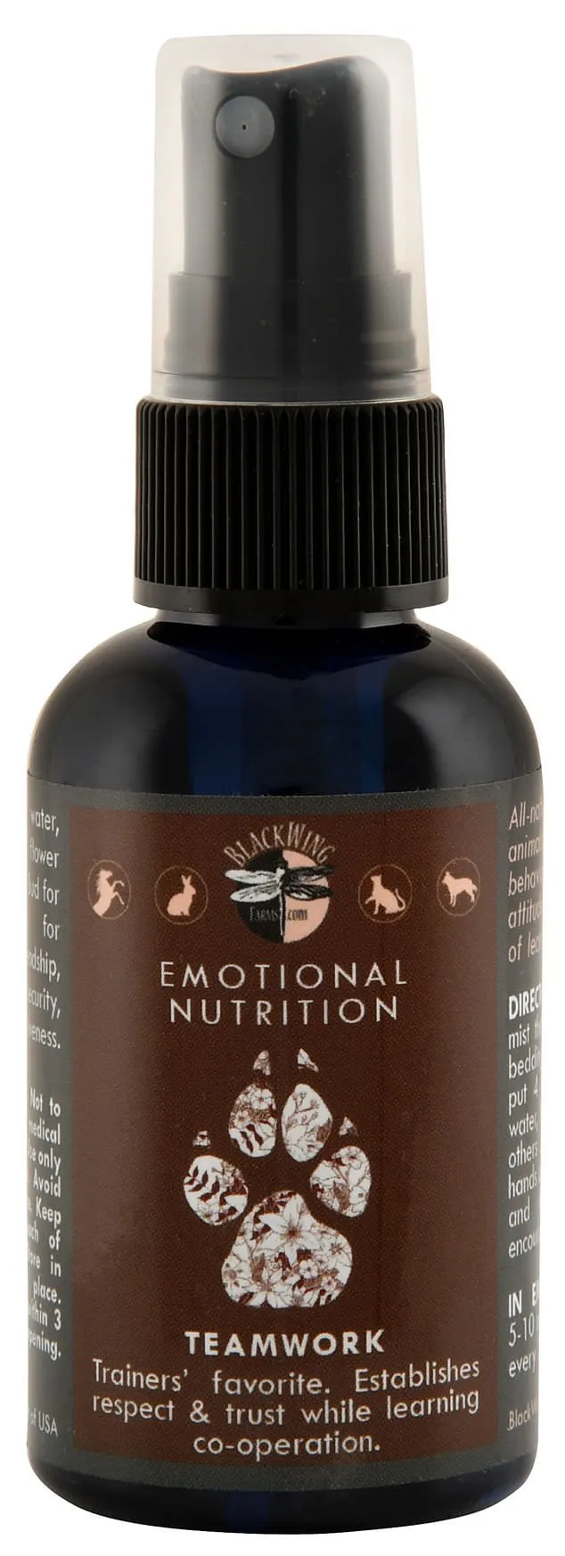Teamwork (Flower Essence Remedy for Dogs, Cats, & Horses), 2 oz
