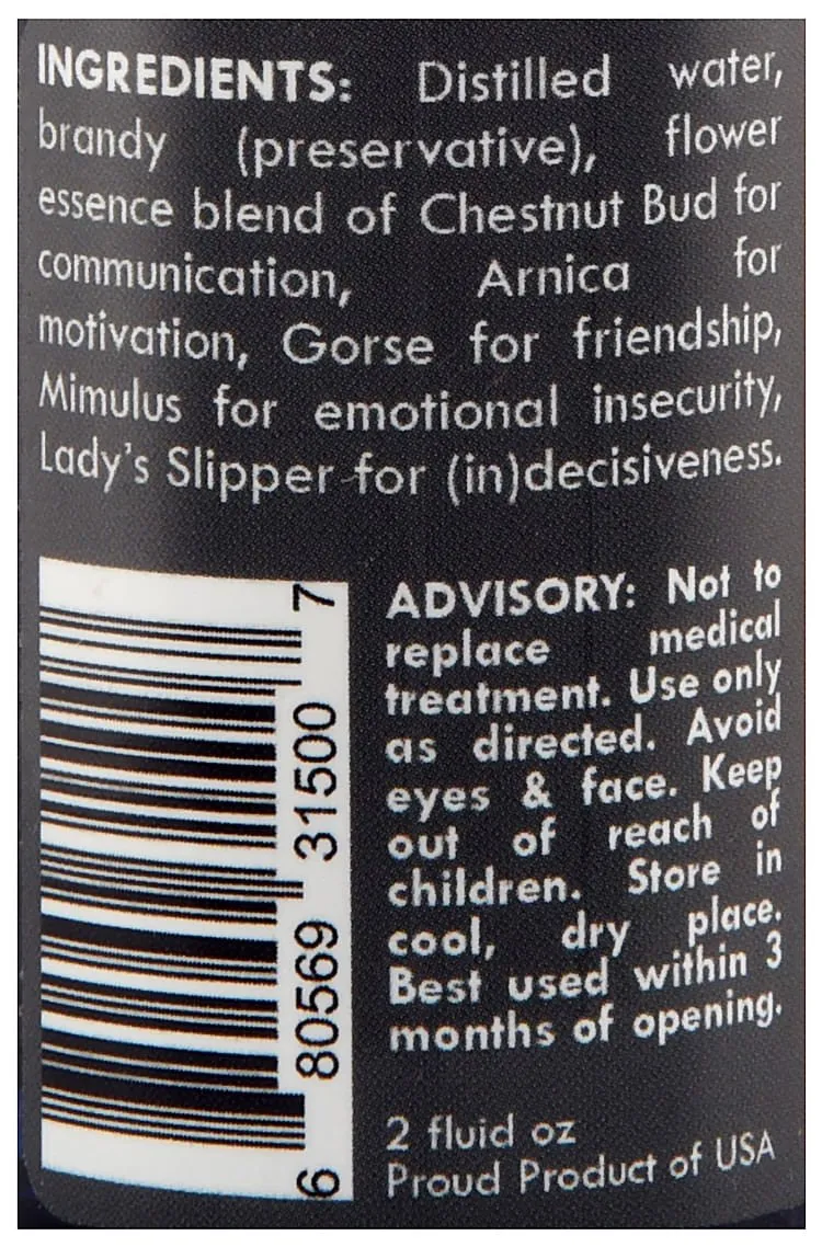 Teamwork (Flower Essence Remedy for Dogs, Cats, & Horses), 2 oz