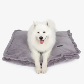 The Super Cloud Large Pillow Bed in Pearl River Gray