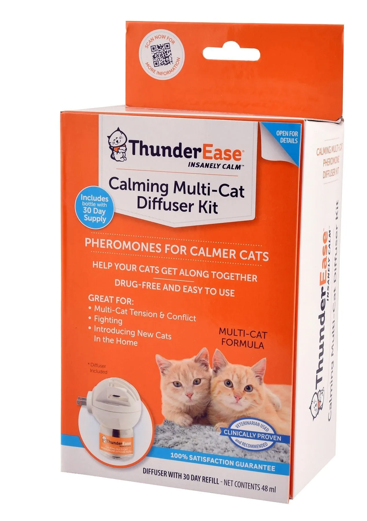 ThunderEase Multi-Cat Calming Diffuser Kit