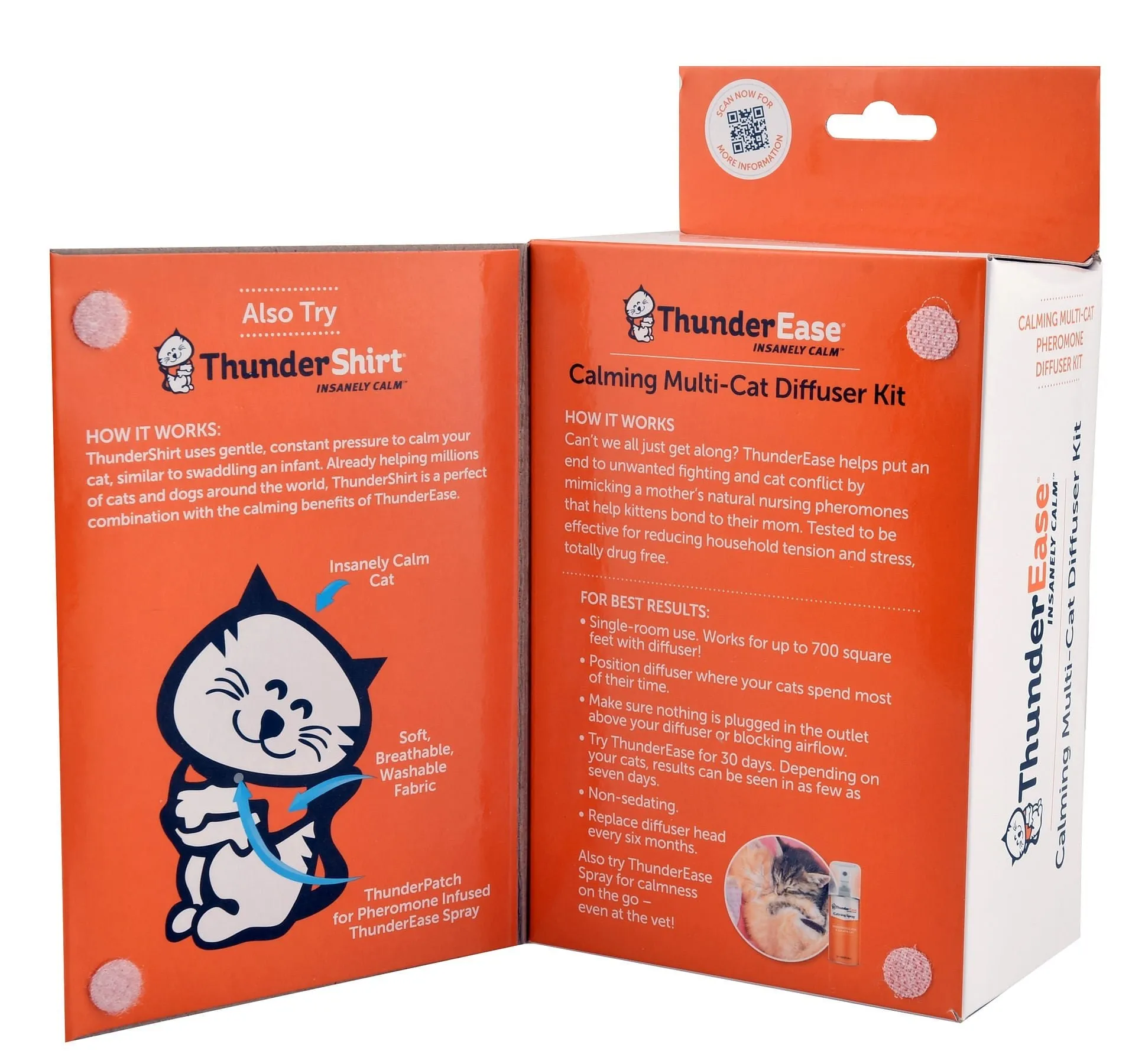 ThunderEase Multi-Cat Calming Diffuser Kit