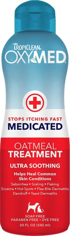 TropiClean OxyMed Medicated Anti-Itch Conditioning Treatment for Pets