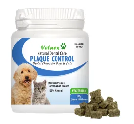 Vetnex Dental Chews Vegetarian For Dogs & Cats (100 chews)