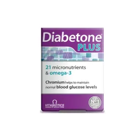 Vitabiotics Diabetone Plus  56 Tablets/Capsules (D)