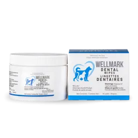 Wellmark Dental Wipes for Dogs & Cats - 50pads